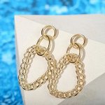 Серьги &quot;Цепи&quot;/Серьги бижутерия/Сережки женские