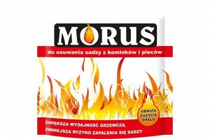 Порошок MORUS 900 гр. /716404/ НОВИНКА для удаления сажи из каминов, печей и дымоходов