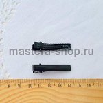 Основа для заколки - зажим 40 мм. Черный