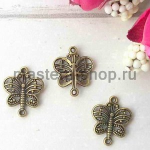Коннектор бронзовый Бабочка