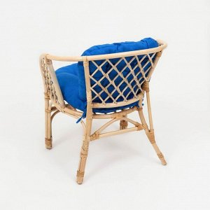 Набор садовой мебели "Индо" 3 предмета: 2 кресла, 1 стол, синий
