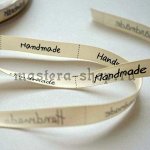 Лента Атласная Handmade