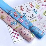 Fashion Nails, Слайдер дизайн 3Dcrystal-35