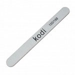 Kodi, Пилка для ногтей Овал (серая) 100/180