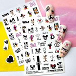 Fashion Nails, Слайдер дизайн White-163