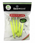 Кальмарница-палочка Seawood (1шт, 120мм, chartreuse UV)
