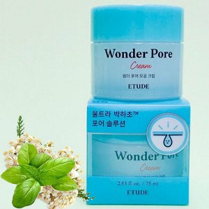 Матирующий крем для сужения пор Etude Wonder Pore Cream, 75мл