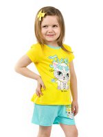 Комплект футболка и шорты для девочек арт. МД 005-Д 53