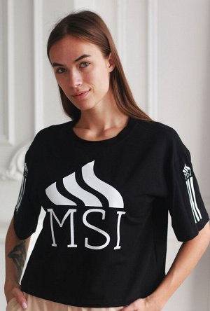 Коллекция MSI футболка Shortend (Шотенд-Укороченный) № 14 372 31big