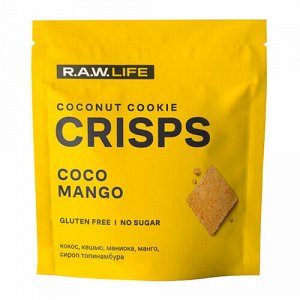 Печенье "crisps кокос-манго", 75 г
