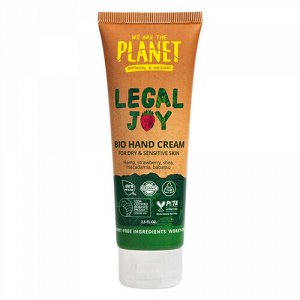Крем для рук "Legal Joy" для сухой и чувствительной кожи WE ARE THE PLANET, 75 мл