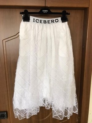 Юбка SKIRT 100%PL - WHITE