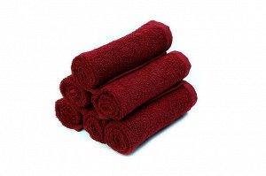 Салфетка махровая, 380 гр/м2, цвет: 945-БОРДОВЫЙ