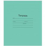 Тетрадь 24л клетка МАЯК Зеленая обложка