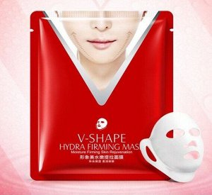 Images Маска для упругости и подтяжки овала лица V-Shape Hydra Firming Mask