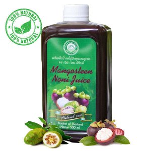 Сок Мангостина и Нони 100% NINA THAI HERBS
500 мл