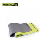 Коврик для пилатеса (материал NBR) MD Buddy MD9004 серый
