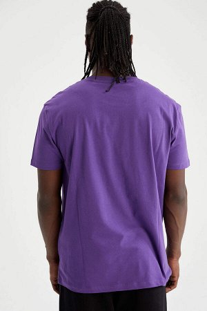 Футболка фиолетовая NBA Regular Fit