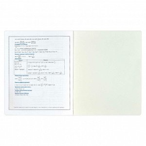 ФЕНИКС+ Тетрадь предметная арт. 60489/ АЛГЕБРА /48 л., А5+, вн.блок - клетка, выборочный ТВИН УФ-лак.