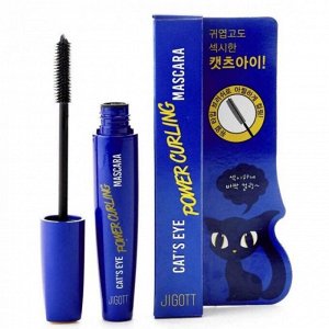 Тушь для ресниц подкручивающая JIGOTT Cat&#039;s Eye Power Curling Mascara