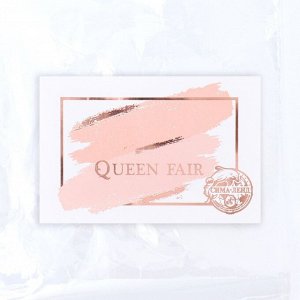 Queen fair Хвост накладной, прямой волос, на крабе, 60 см, 100 гр, цвет чёрный(#SHT3)