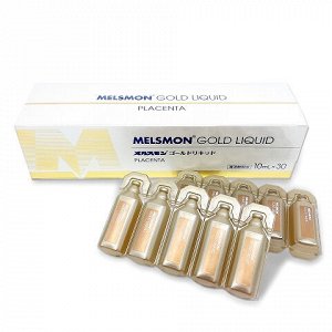 MELSMON Liquid Gold Placenta - питьевая порционная плацента