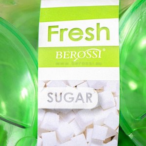 BEROSSI Набор для кухни Fresh, контейнеры 300 мл, цвет зелёный