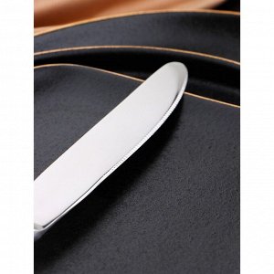 Нож столовый «Беркли», h=23,8 см, цвет серебряный