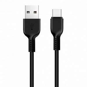 Кабель USB - Type-C Hoco X20 Snow Storm (200см) (black)