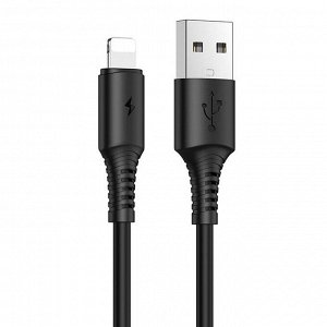 Кабель USB - Apple lightning Borofone BX47 Coolway, 100 см (black)