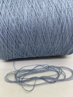 Пряжа для вязания 100 гр, Basel 30% лен 60% бамбук 10% шелк 500м/100г Blue
