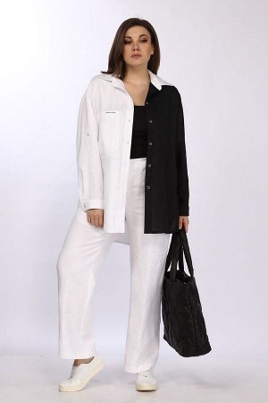 Блуза / Lady Secret 081 белый+черный