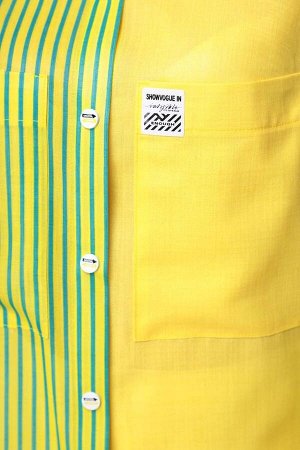 Блуза / Romanovich Style 8-2398 зелено-желтый