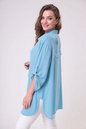 Блуза / ANASTASIA MAK 856 голубой