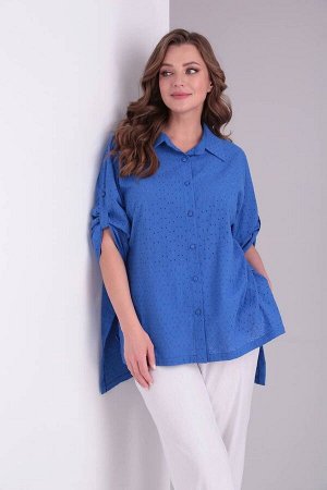 Блуза / Rishelie 899-1 василек