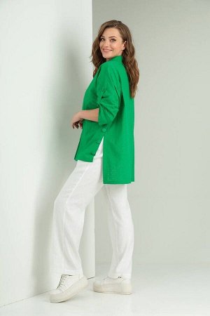 Блуза / Rishelie 899-1 зеленый