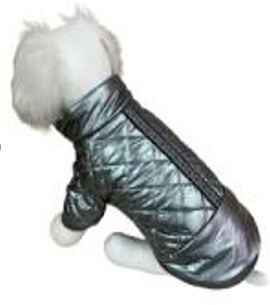 Куртка 3D серая р-р L подкладка флис ДС 30см Pet Fashion
