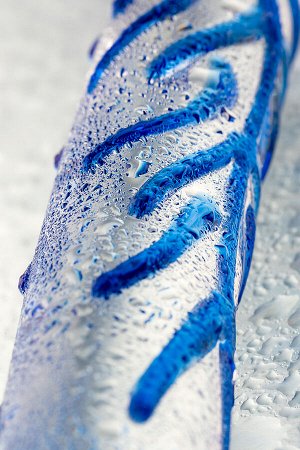 Нереалистичный фаллоимитатор Sexus Glass, стекло, прозрачный, 17 см