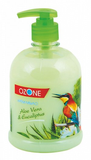 Крем- мыло "OZONE" 500 г, ( Aloe Vera & Eucalyptus)