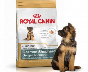 Royal Canin  GERMAN SHEPHERD PUPPY (НЕМЕЦКАЯ ОВЧАРКА ПАППИ). Birth & Growth
Питание для щенков собак породы немецкая овчарка в возрасте от 2 до 15 месяцев