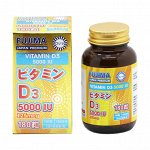 Fujima VITAMIN D3 5000iu (125mg), 180 шт
