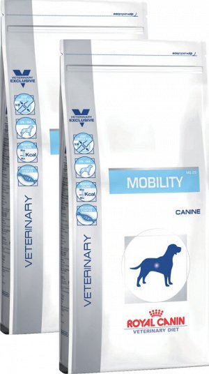 Royal Canin  MOBILITY С2P+ CANINE (МОБИЛИТИ C2P+ КАНИН)                                                   
диета для собак при заболевания опорно-двигательного аппарата