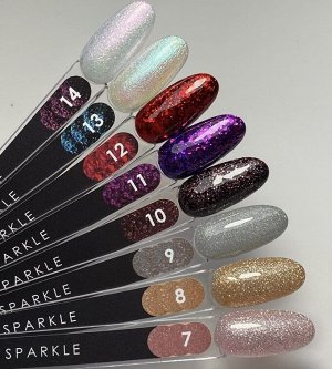 ГЕЛЬ-ЛАКИ SPARKLE LIME PROFESSIONAL 8 ml