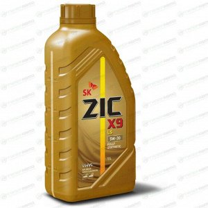 Масло моторное ZIC X9 LS 5w30, синтетическое, API SN/CF, ACEA C3, универсальное, 1л, арт. 132608