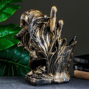 Подставка для бутылки «Охота», под бронзу, 37x22.5x30 см