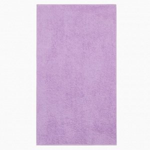 Полотенце махровое «Экономь и Я», 30x60 см, хлопок 100%, лиловое