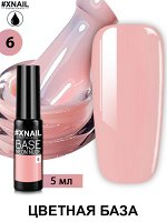 XNAIL, NEON NUDE BASE 6, 5 ML