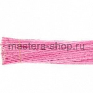 Пушистая проволока шенил (синель)  Розовая светлая