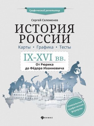 История России. IX-XVI в. Карты. Графика. Тесты