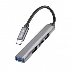 USB-C Хаб Hoco Mini Adapter 4 в 1